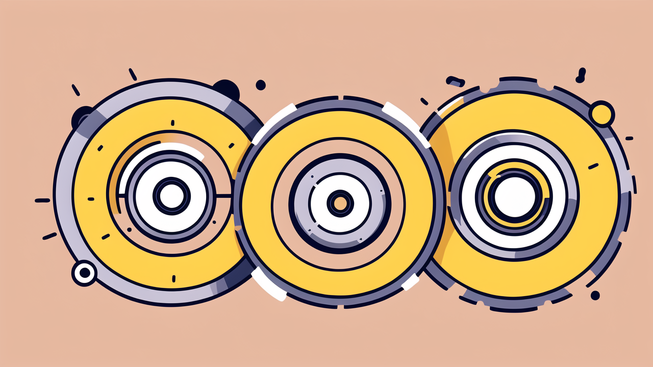 6307 RS Bearing in a sleek white-orange device with gray accents on orange background