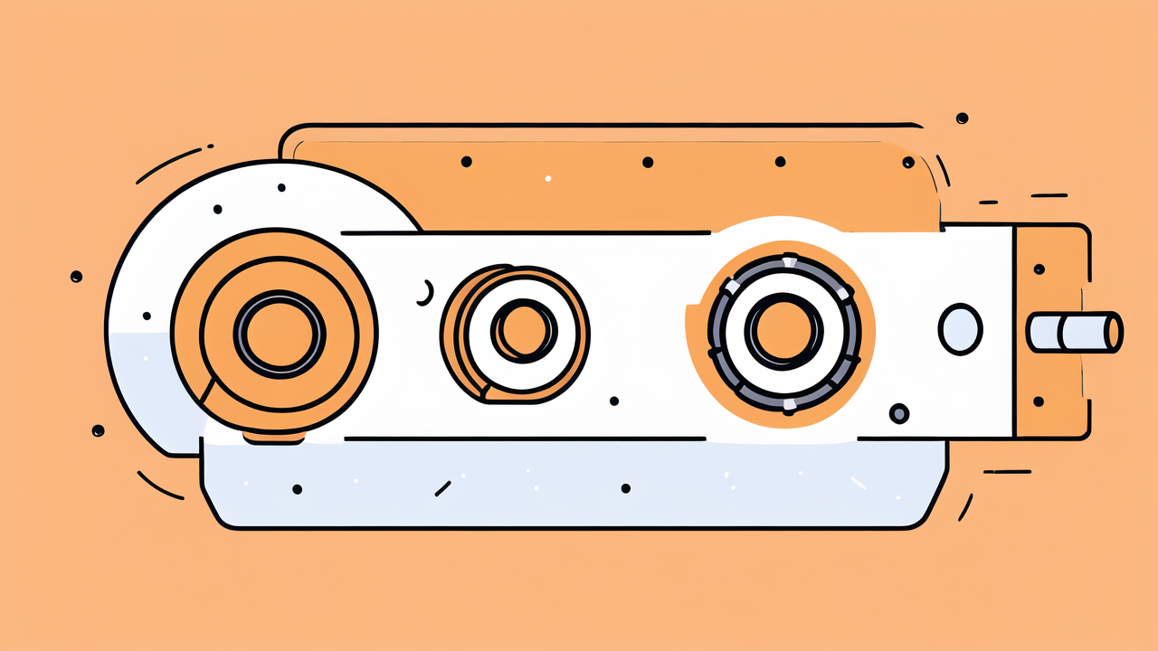 6306 bearing, Cartoon train with vibrant colors and dynamic background, featuring Bearing 6306.