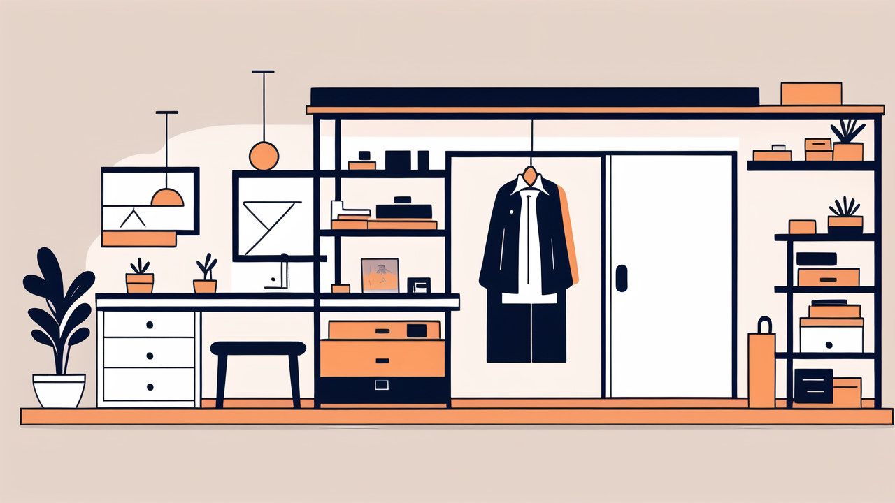 double stacked clothing rack
