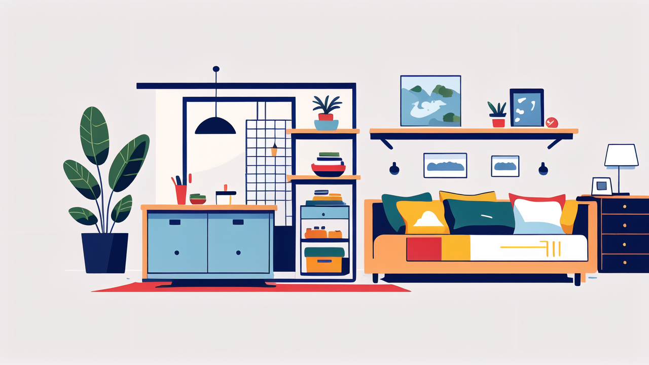 space saving dresser