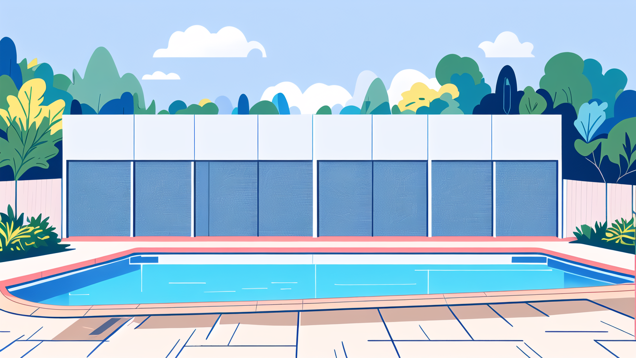 pool fence ideas