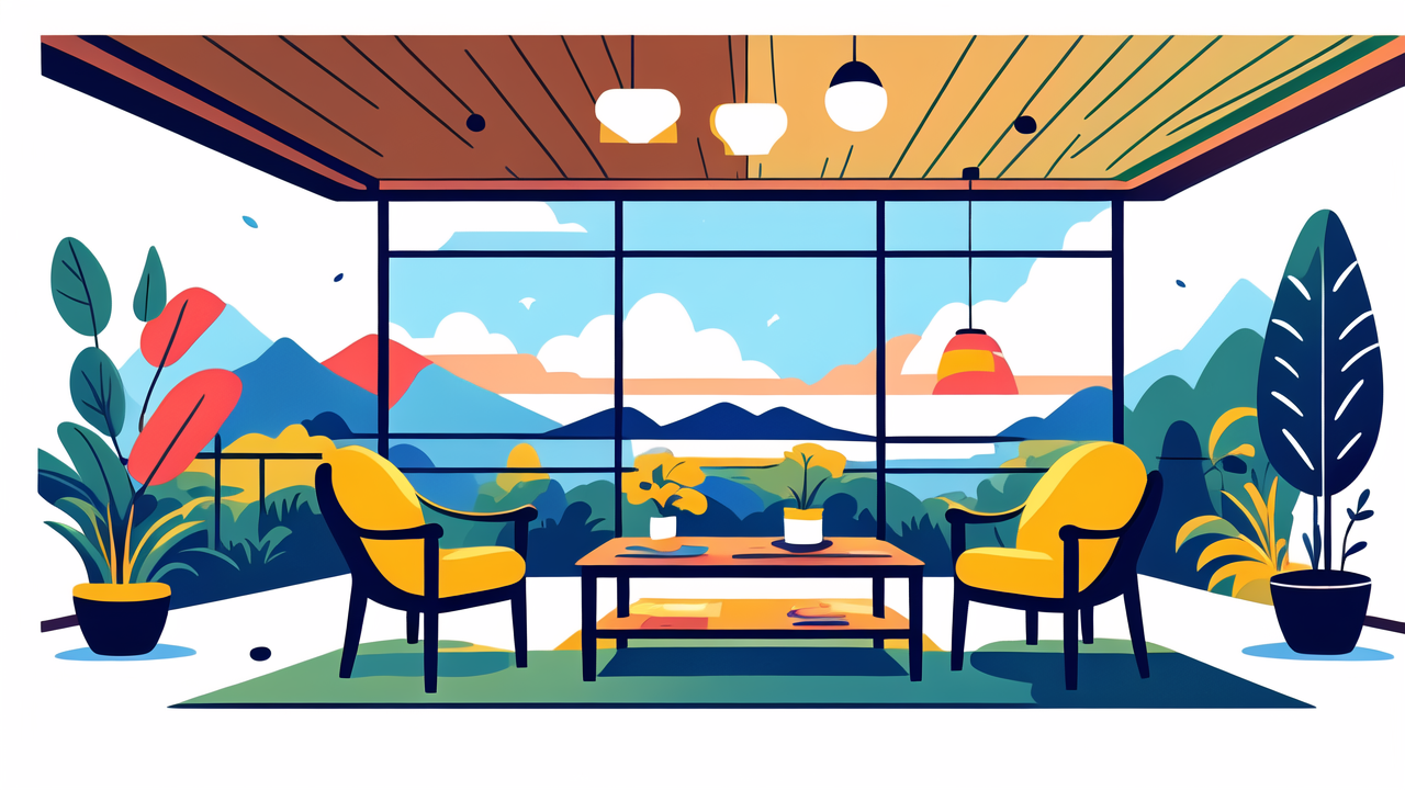 wooden lounge chairs
