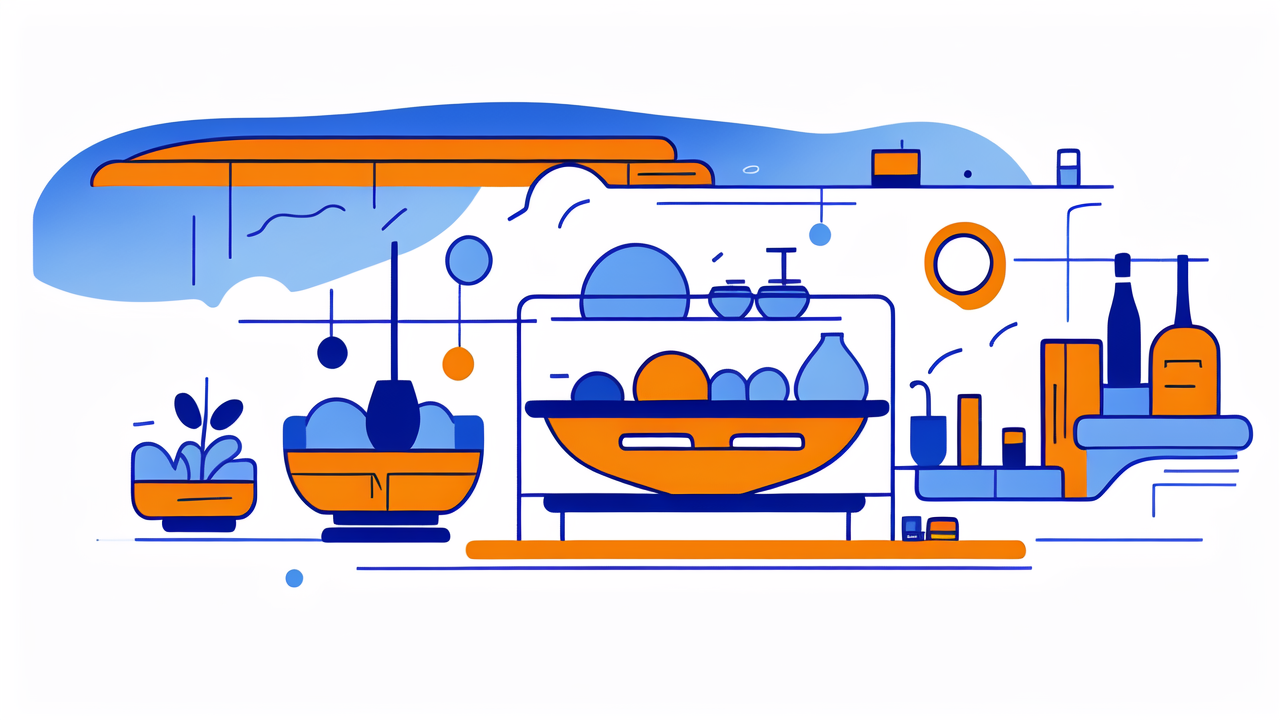 Minimalist bathroom featuring Australian lifestyle products and artistic bongs elements.