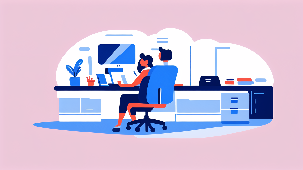 white ergonomic office chair