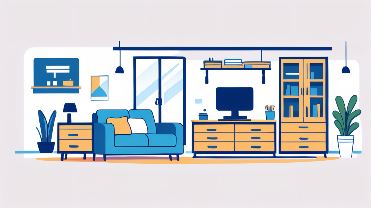 space saving dresser