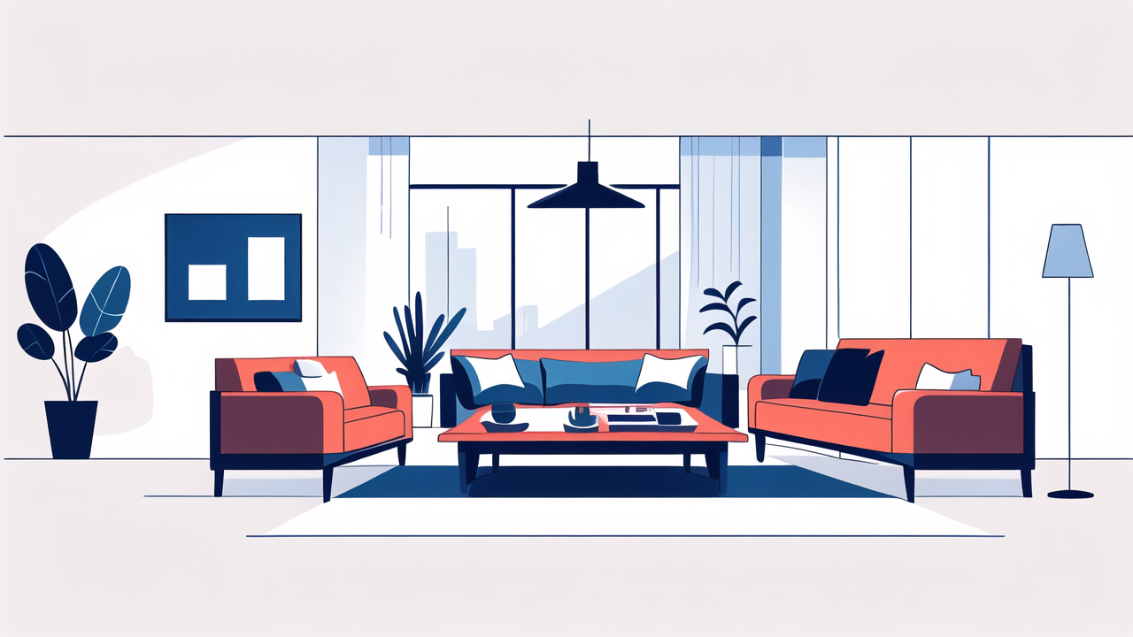 modern rectangular coffee table