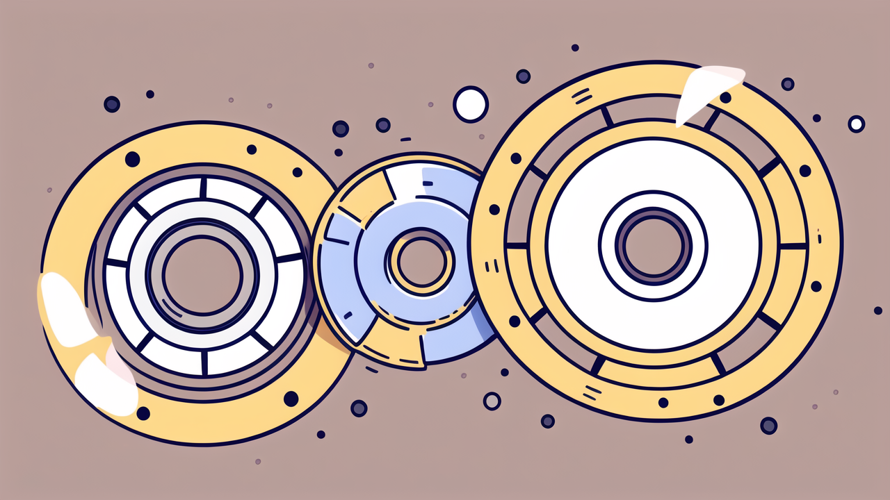 Futuristic high-tech design with abstract shapes, featuring 6002 ball bearings.