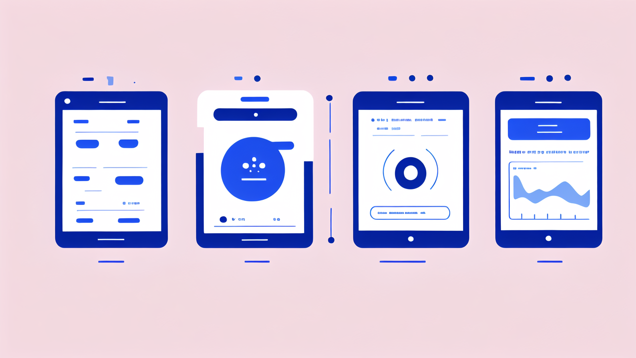 Work optimization through fitness trackers interfaces with minimalist design elements