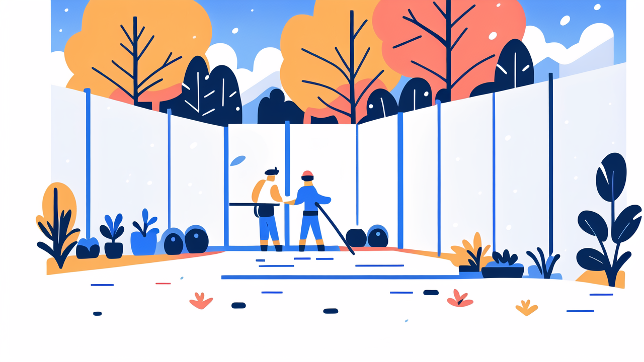 fence install