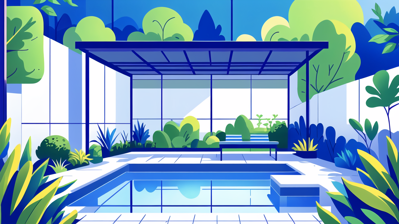 pool equipment cover ideas