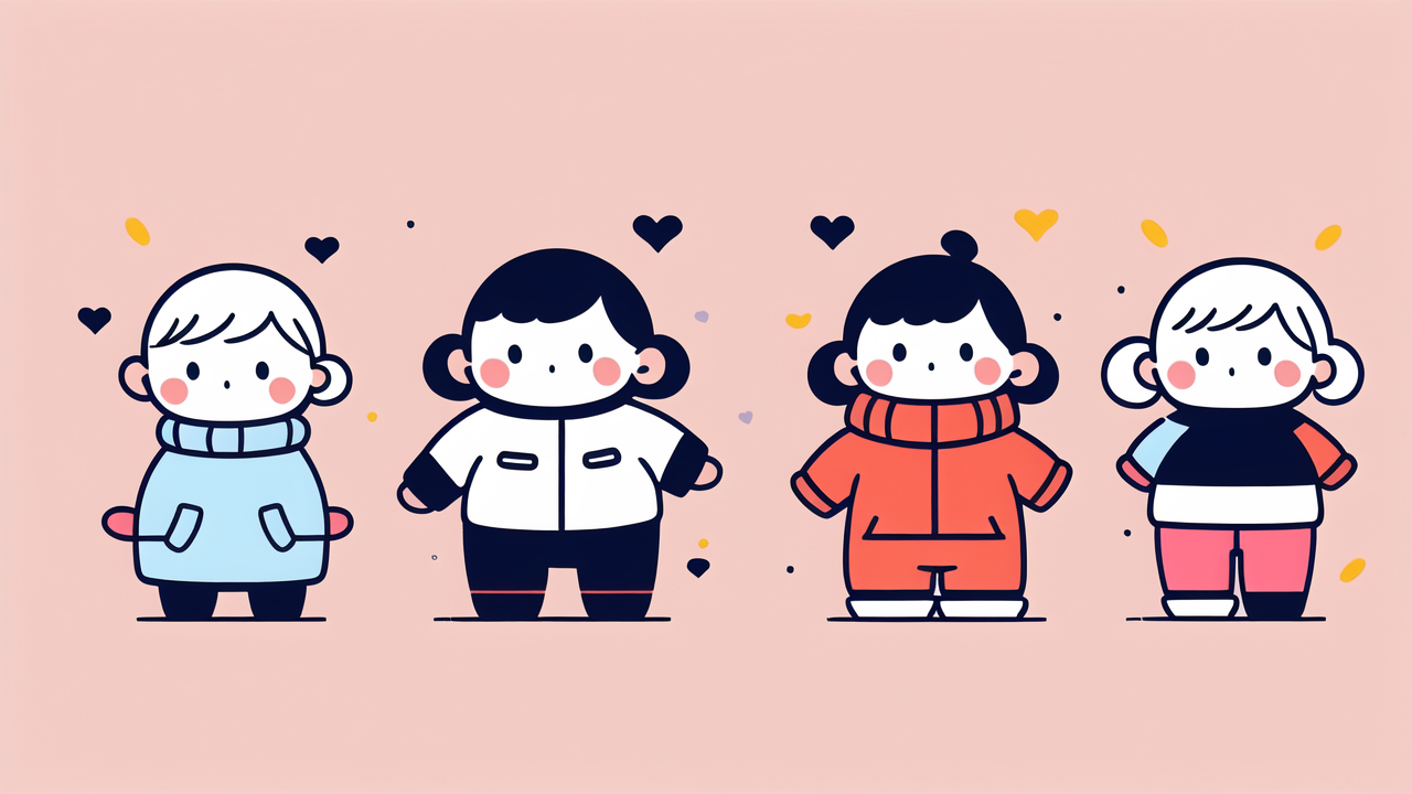 Full Heart Baby Clothing Set