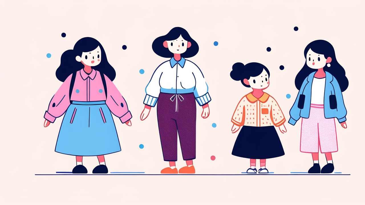 Kids Essentials Diaper Bag with blue outfit and accessories, peach background