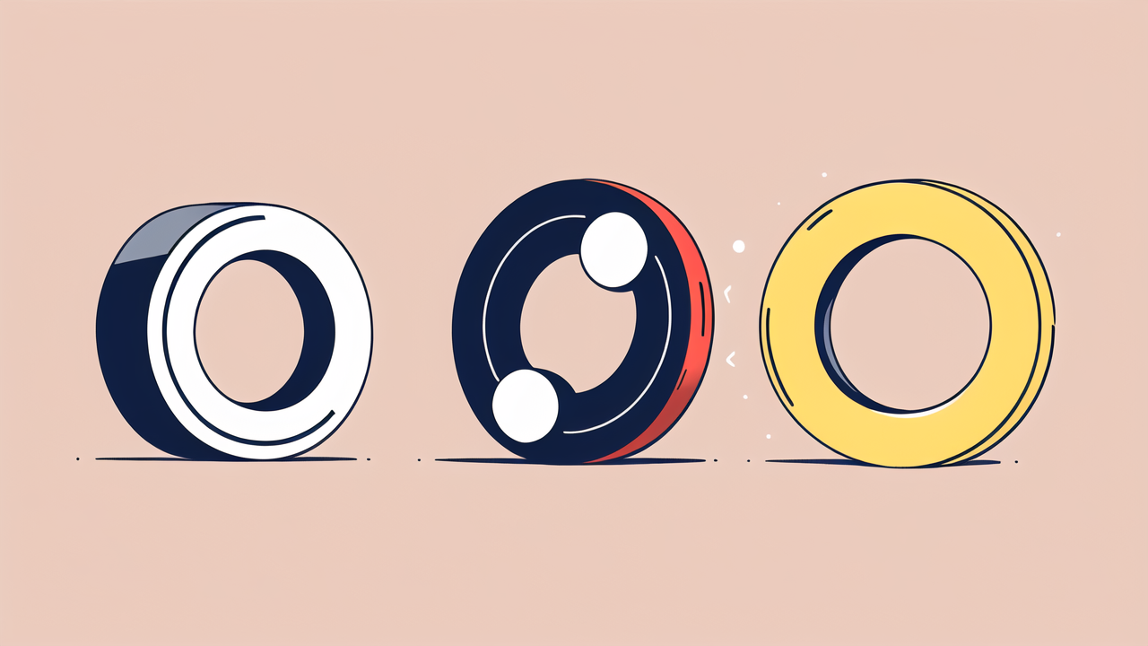Futuristic yellow device with circular component; possible 6202 z bearing design.