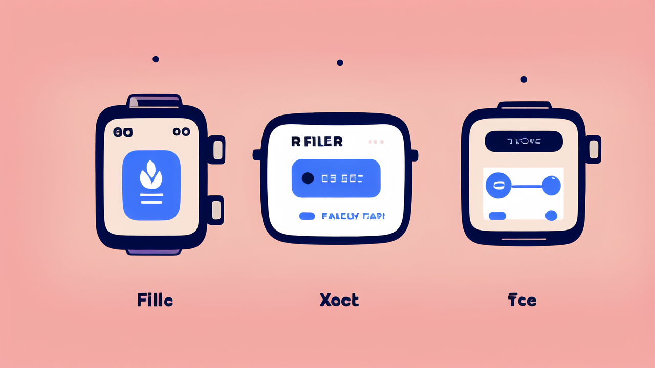 Fila Apex Smartwatch trio with health monitoring features and unique interfaces