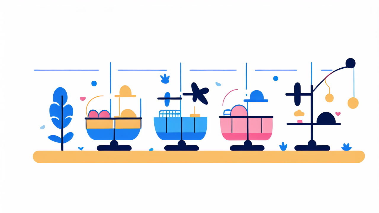 Crib Mobile Bed Bell