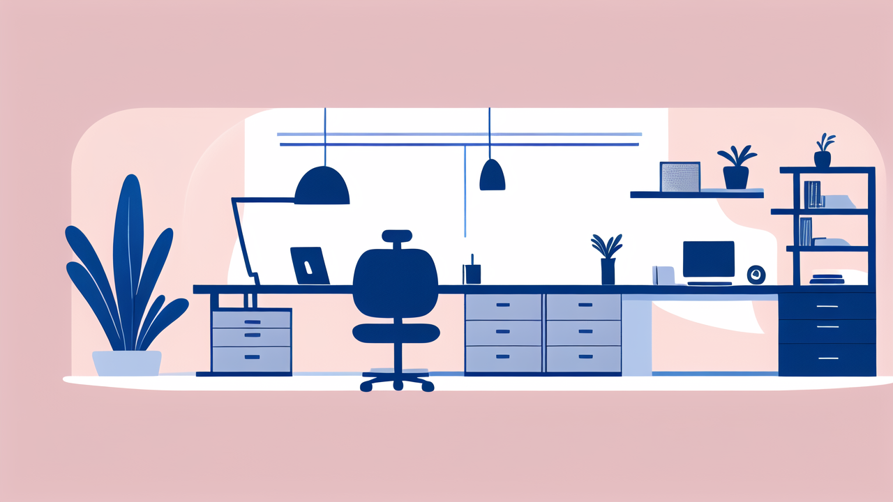 work from home set up