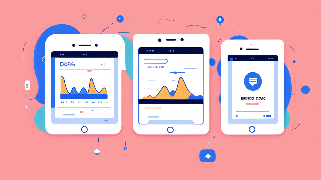 smart smart watch, Smart smartwatch-themed trio of smartphones with analytics and chat interfaces