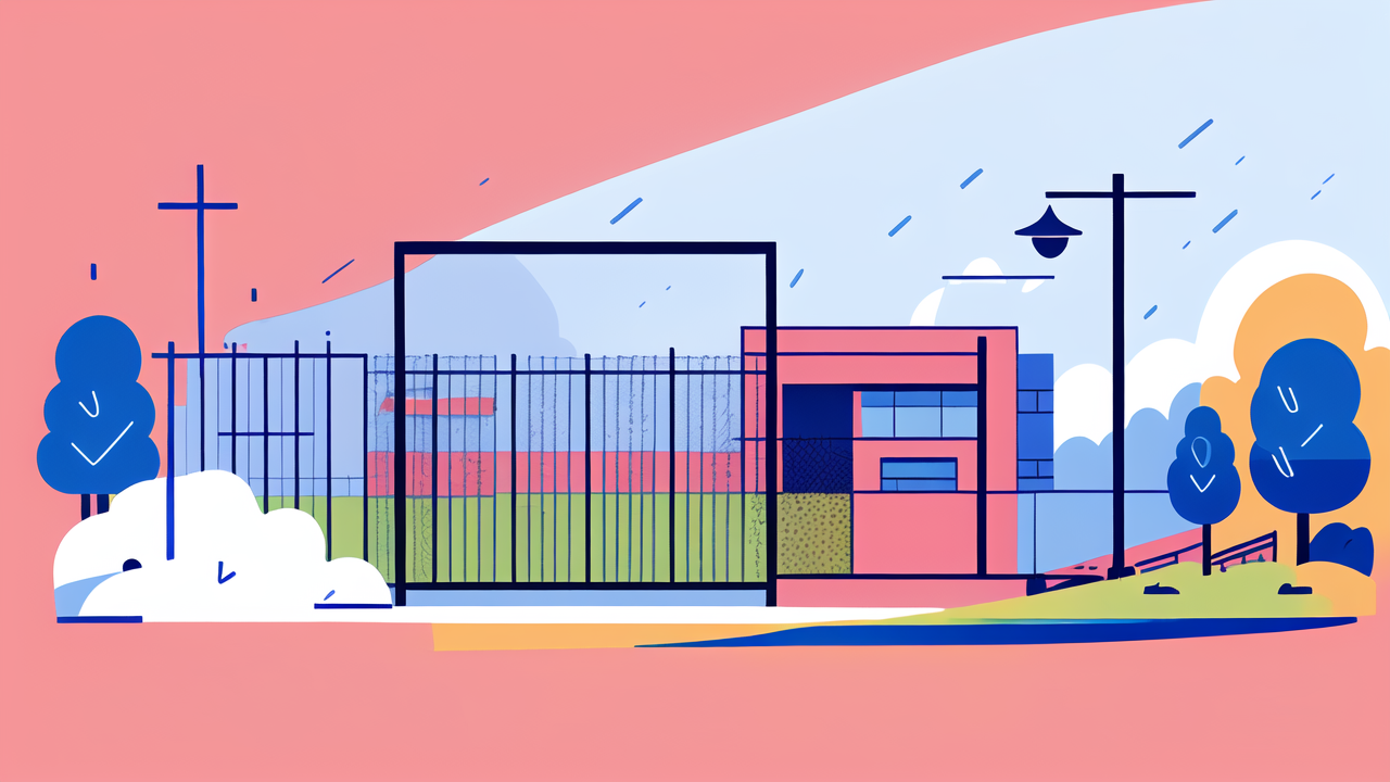 residential security gate