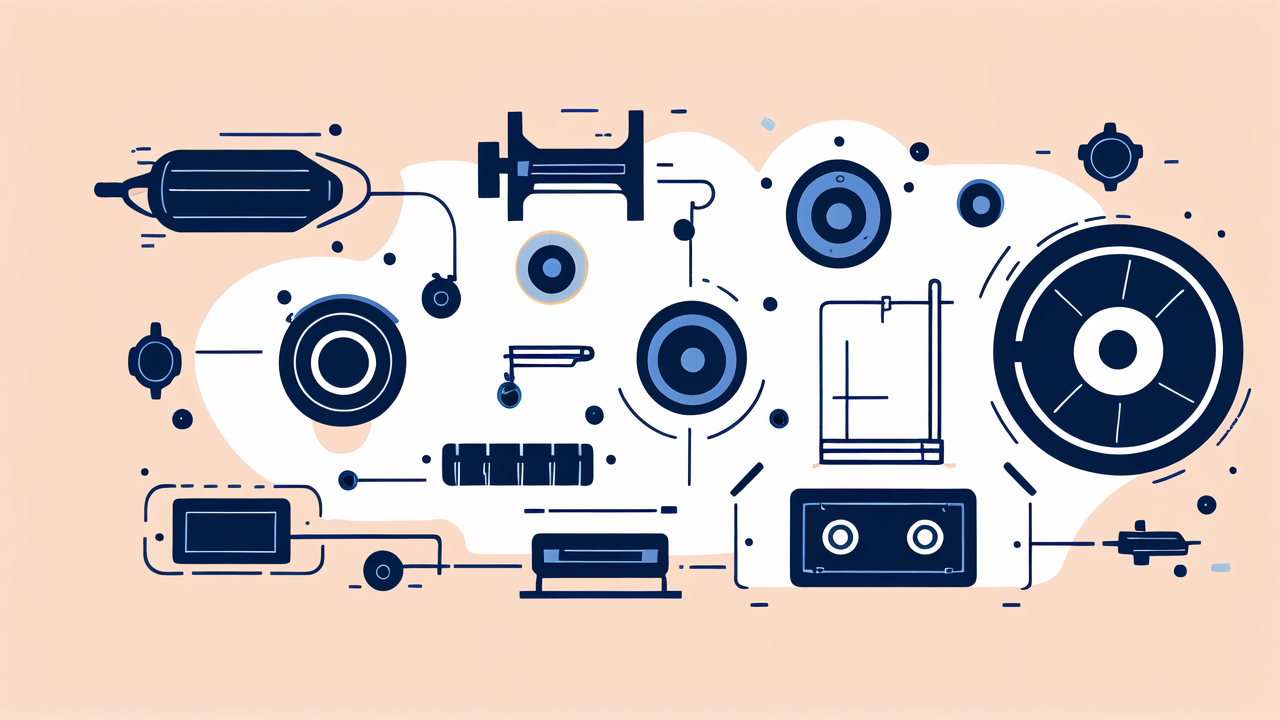 6204 bearings in abstract blue and white design with 6204 2z symbol prominently featured