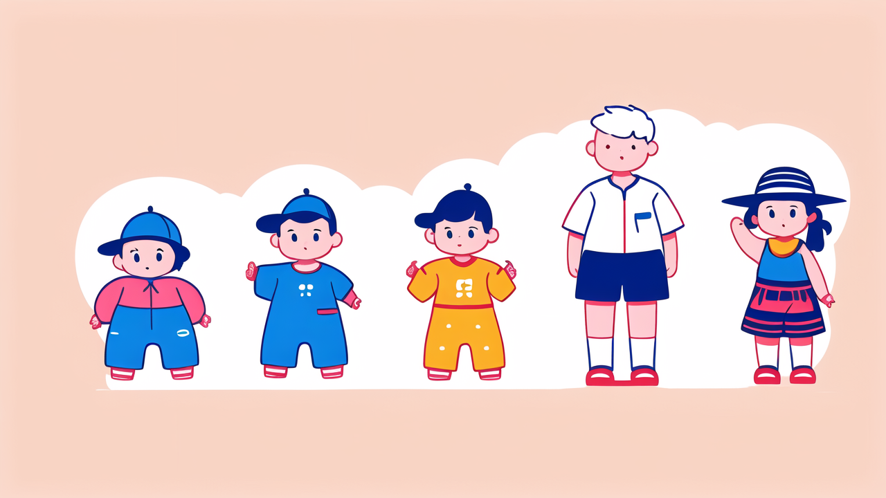 Disney Diaper Bag surrounded by cartoon kids in diverse baby outfits on peach backdrop