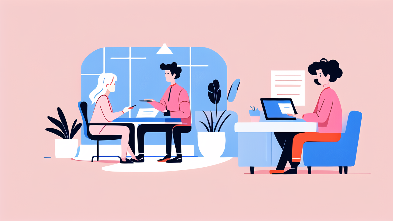 Modern office with individuals focused; consider lift chair Medicare, Medicare lift chair coverage potential.