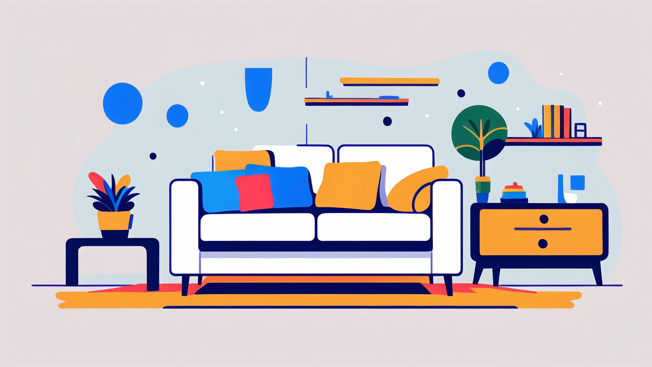 pu leather sofa