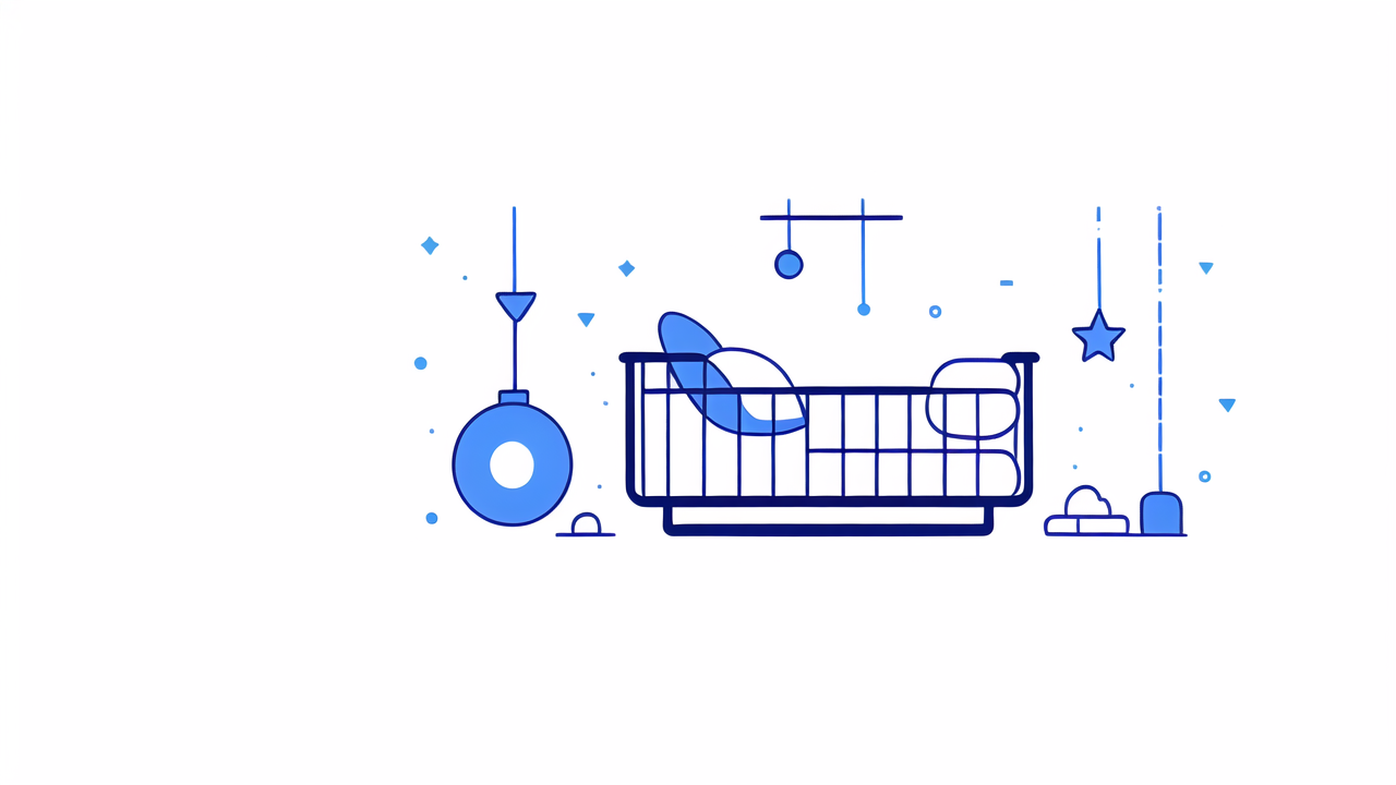 Crib Mobile Bed Bell