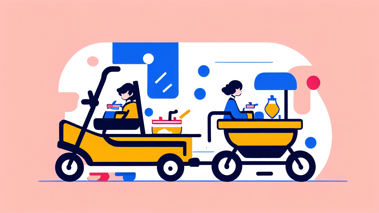 Baby Stroller Cup Holder Rack