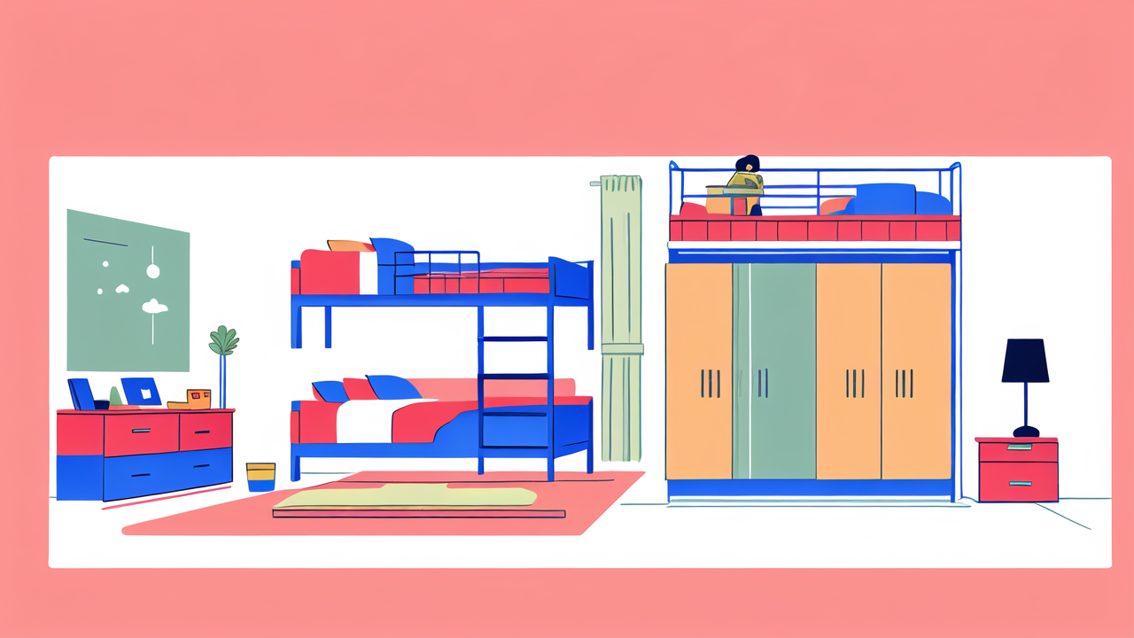 metal triple bunk bed