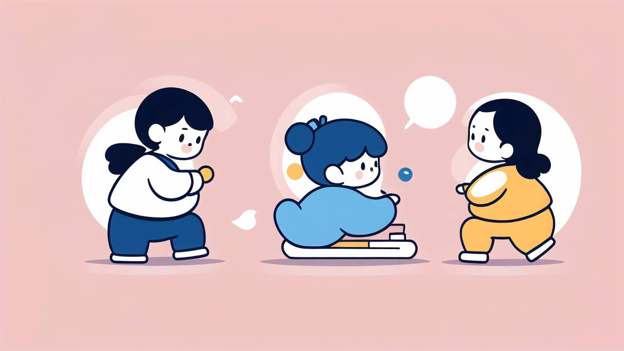 Children walking together in bright baby spring outfits and ergonomic baby carrier.