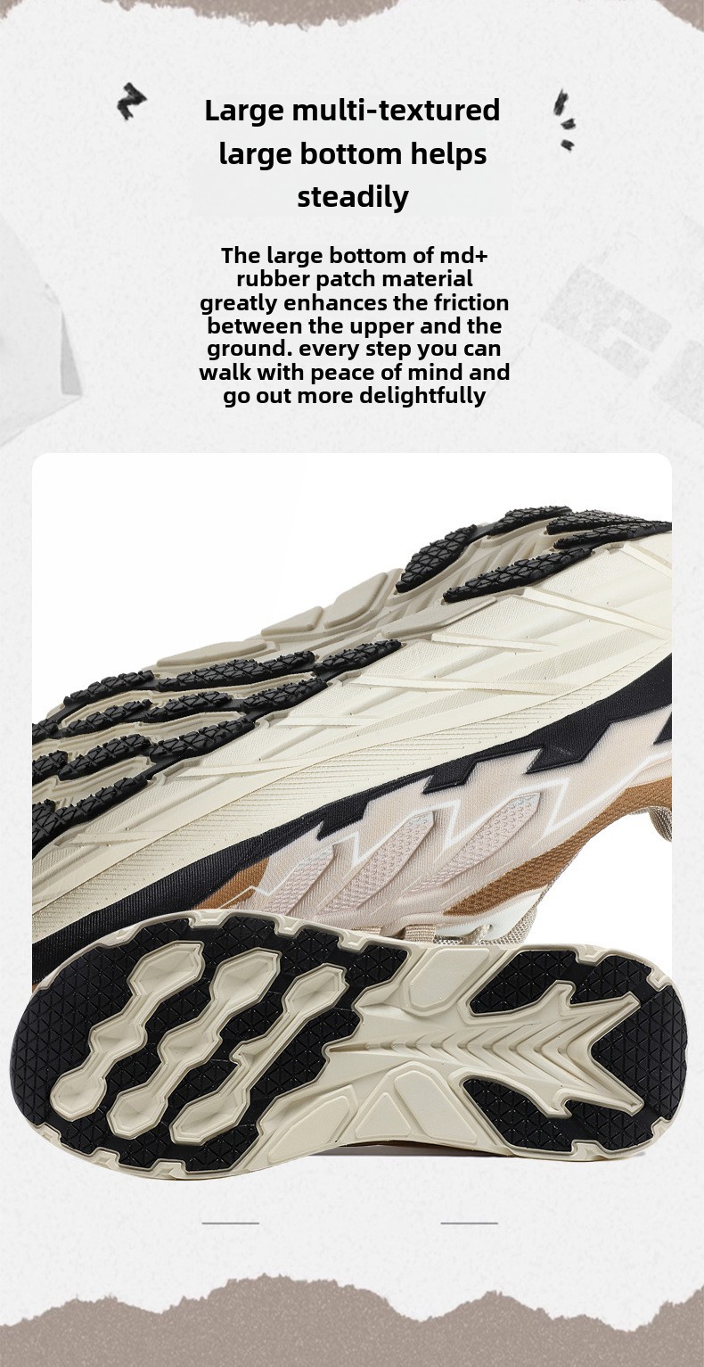 Autumn and winter casual sports shoes men's platform shoes trendy dad shoes breathable rebound running shoes men's shoes_voghion.com