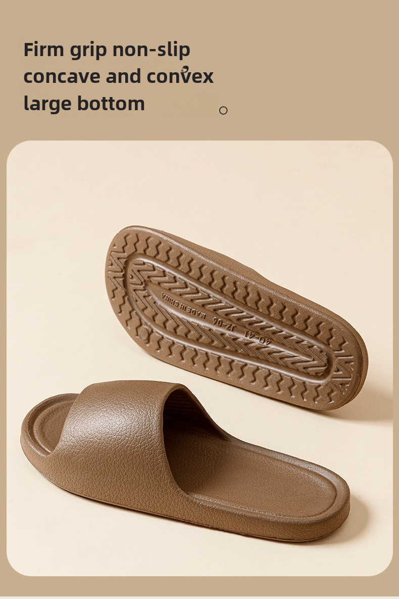 Slippers non-slip and deodorant home women's shoes bathroom does not smell household cold slippers men_voghion.com