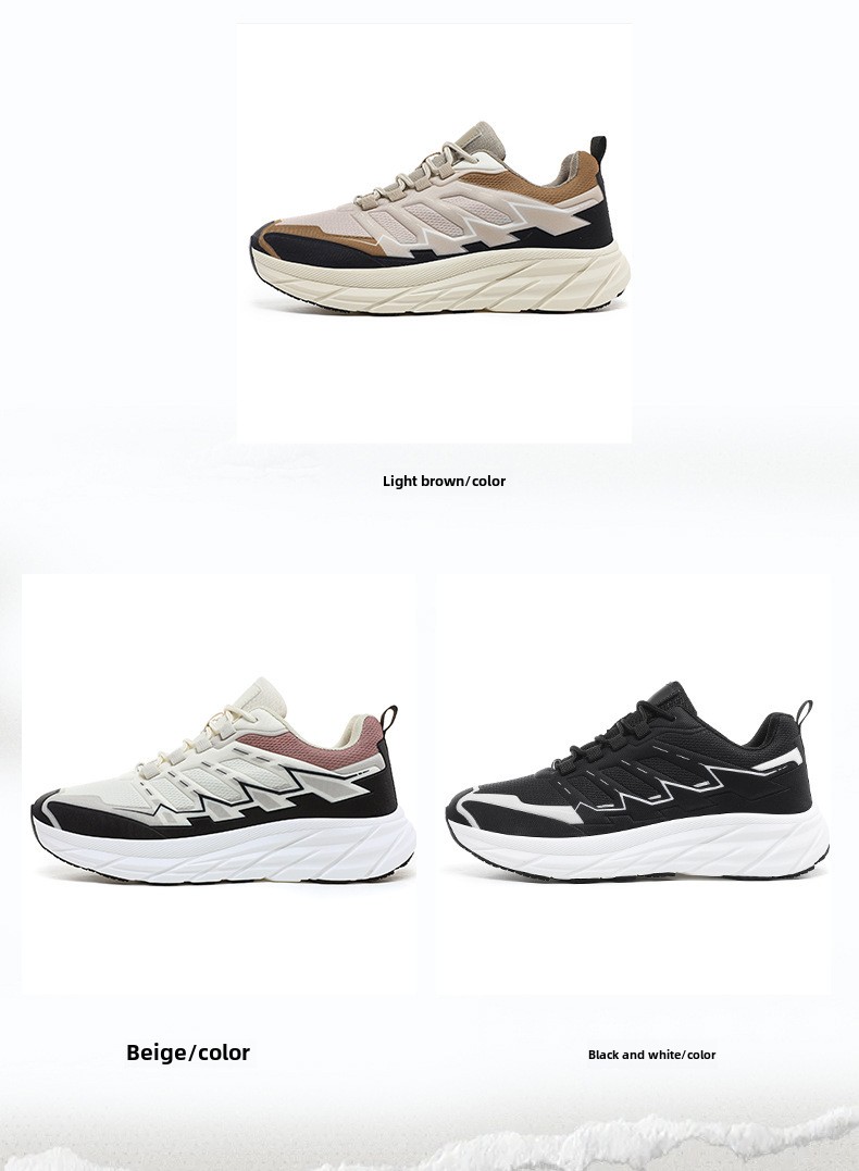 Autumn and winter casual sports shoes men's platform shoes trendy dad shoes breathable rebound running shoes men's shoes_voghion.com