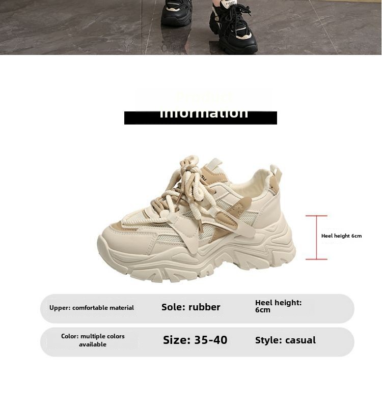 Chaussures de papa pour femmes, nouvelles chaussures à plateforme, chaussures de sport décontractées, chaussures d'étudiant polyvalentes, chaussures à semelles souples, chaussures de voyage antidérapantes_voghion.com