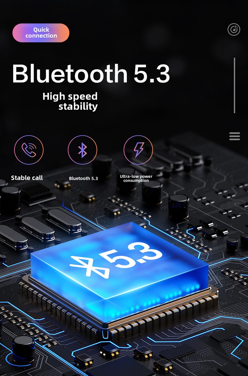 Altoparlante wireless YaShoo - Connessione Bluetooth, luce ambientale RGB, uscita 10 W, protezione di ricarica, scheda TF supportata, modalità TWS, batteria da 1200 mAh_voghion.com