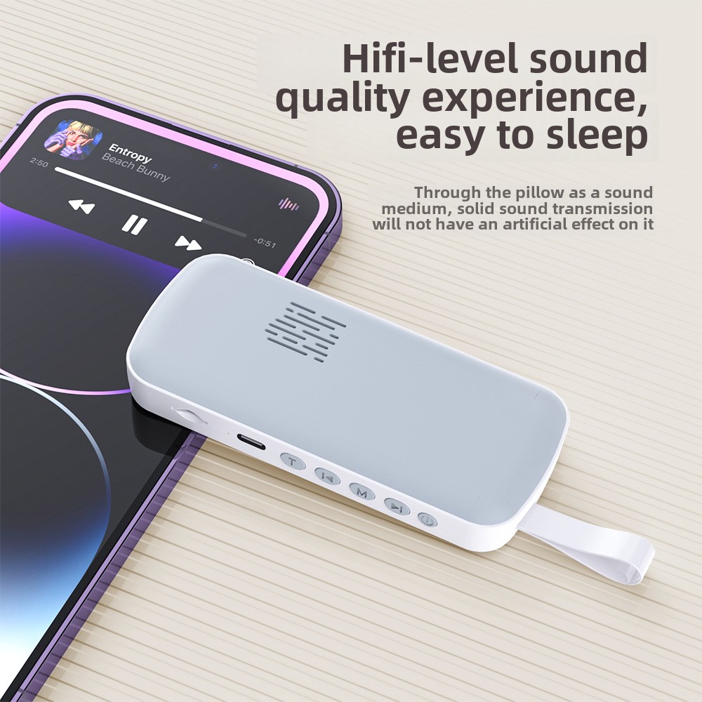 Nutikas uneabiline - kõrvasisese taasesitus, Bluetooth-ühenduvus, valge müra une ajal, stereoheli, TF-kaardi tugi, laadimiskaitse_voghion.com