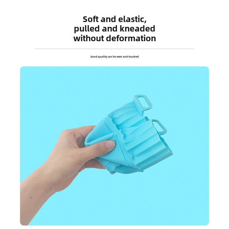 Air Fryer Silicone Baking Tray Tray Multifunctional Food Grade Baking Tray High Temperature Foldable Tray_voghion.com