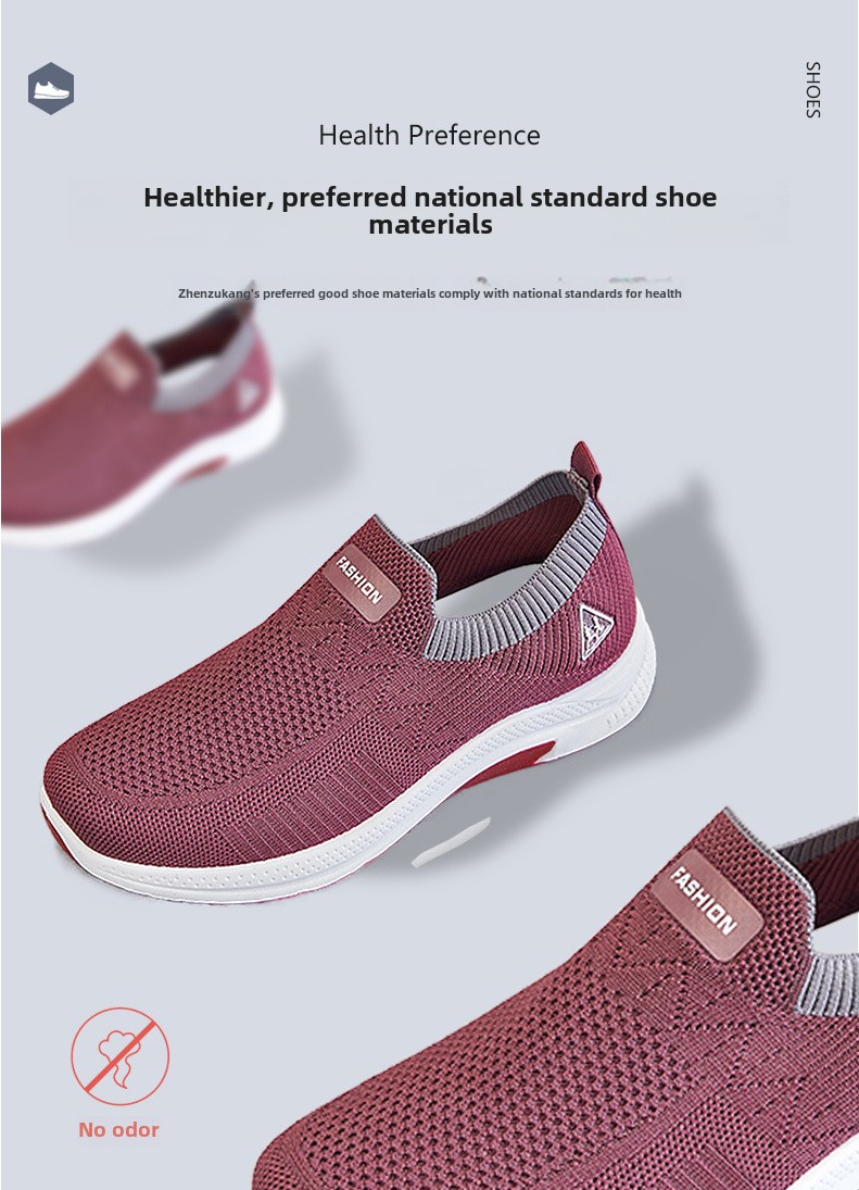 Nei Wanderschong Dammen Moud villfälteg Socken Schong Dammen Casual Sportschong bequem Schong mat mëller Sohle Lafschong_voghion.com