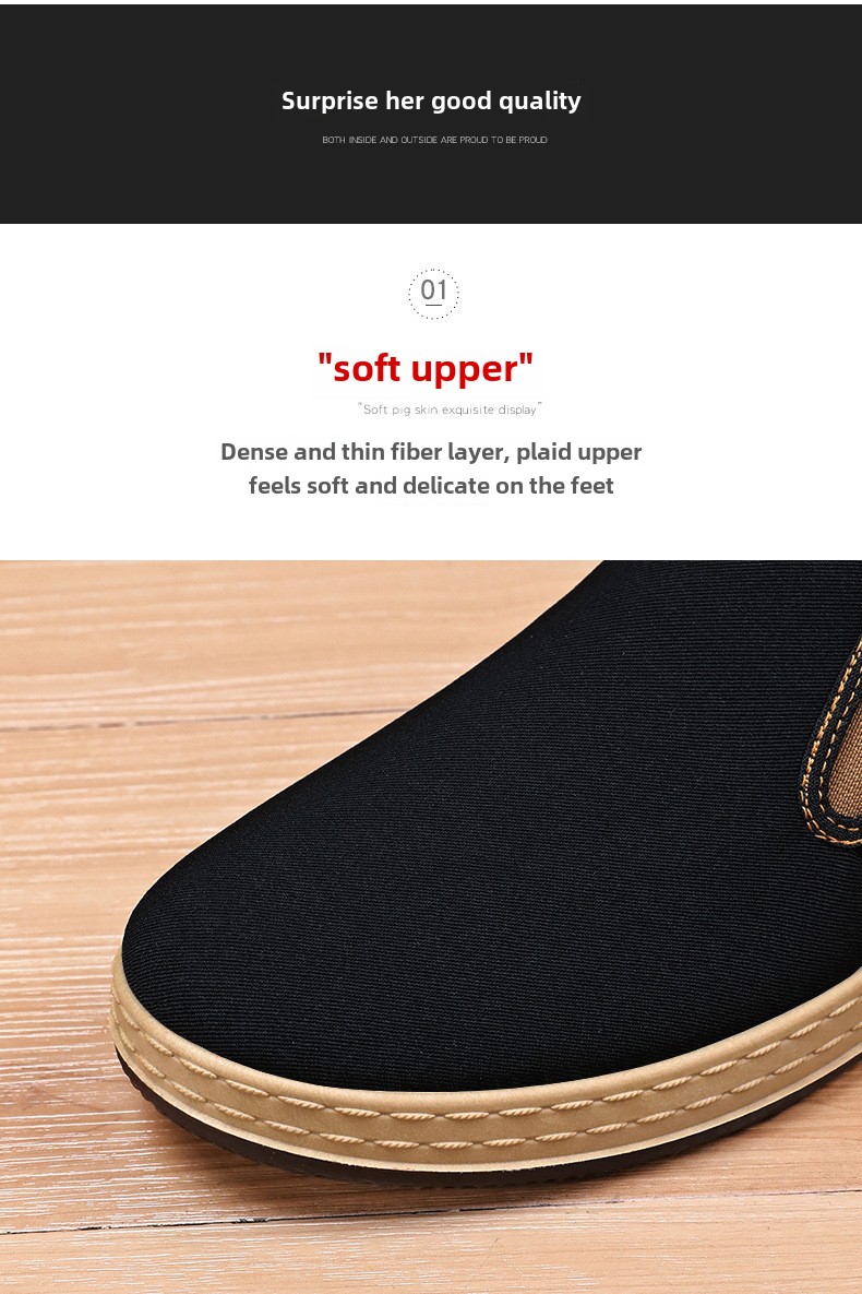 Pánské boty nové čínské vyšívané plátěné boty v etnickém stylu s mělkými ústy, jednoduché boty s jedním pedálem, běžné boty staré pekingské látkové boty_voghion.com