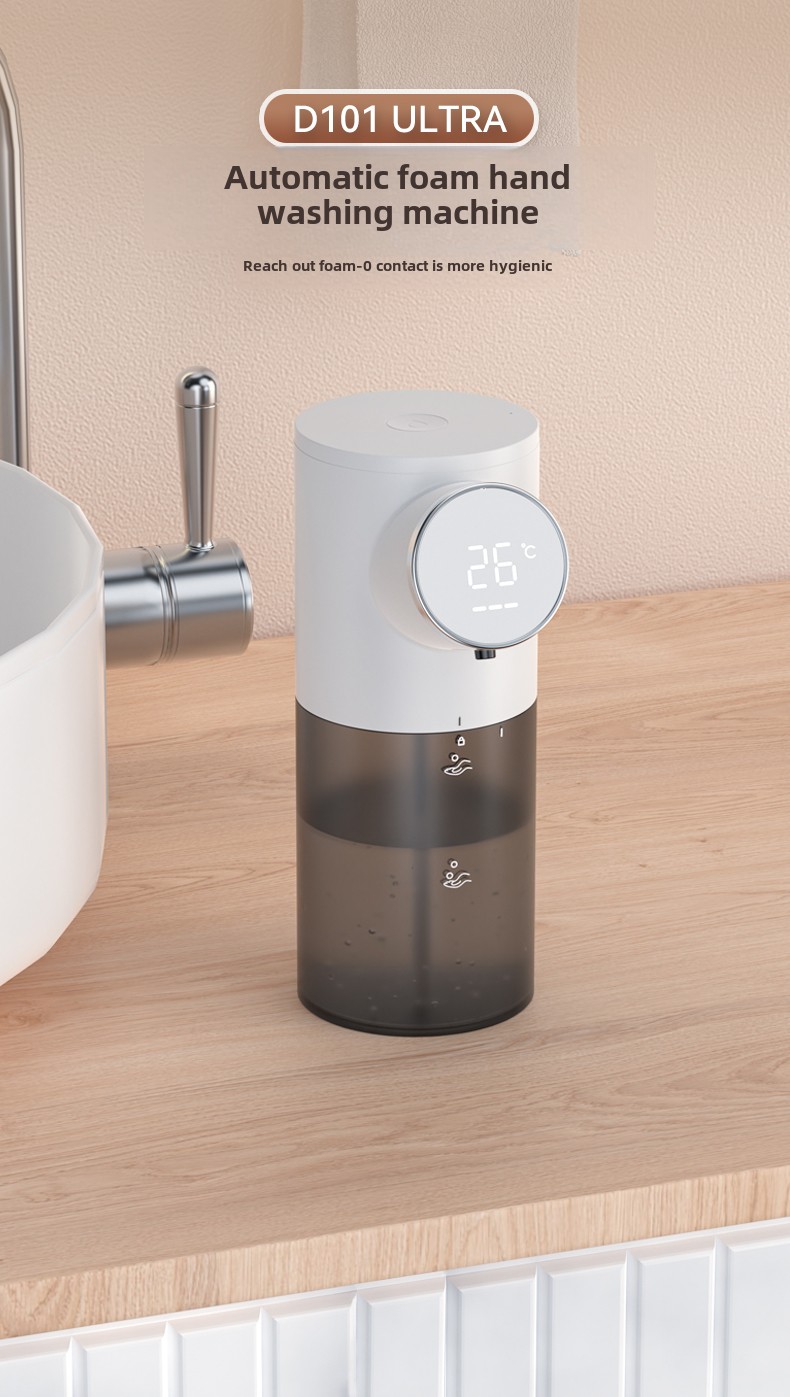 Description Picture 2 of itemUSB Automatic Liquid Soap Dispenser Touchless Sensor Foam Machine with Temperature Display for Bathroom Equipment