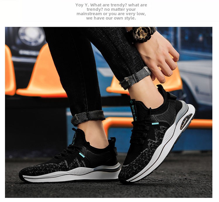 Teen casual sneakers breathable comfortable running shoes fashion sneakers_voghion.com