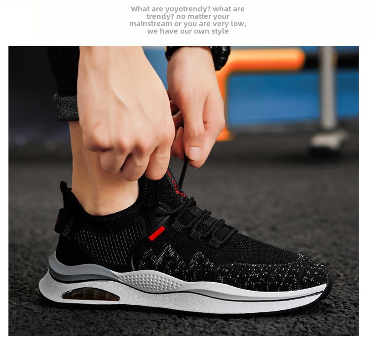 Teen casual sneakers breathable comfortable running shoes fashion sneakers_voghion.com