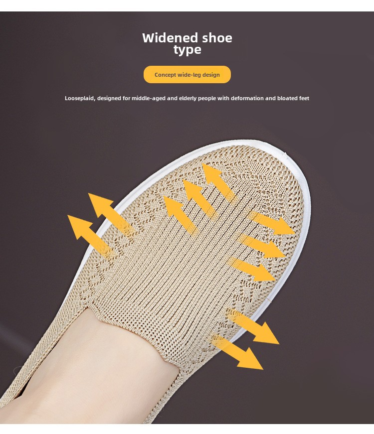 Staré pekingské látkové boty, dámské lehké, prodyšné a protiskluzové boty středního věku s plochou podrážkou, ležérní sportovní boty, dámské boty_voghion.com