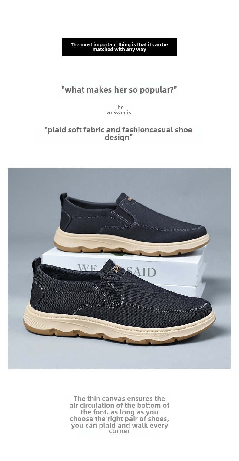 Shoes Men's New Single Shoes British Style Doudou Shoes Dad Shoes One Pedal Casual Sports Shoes_voghion.com