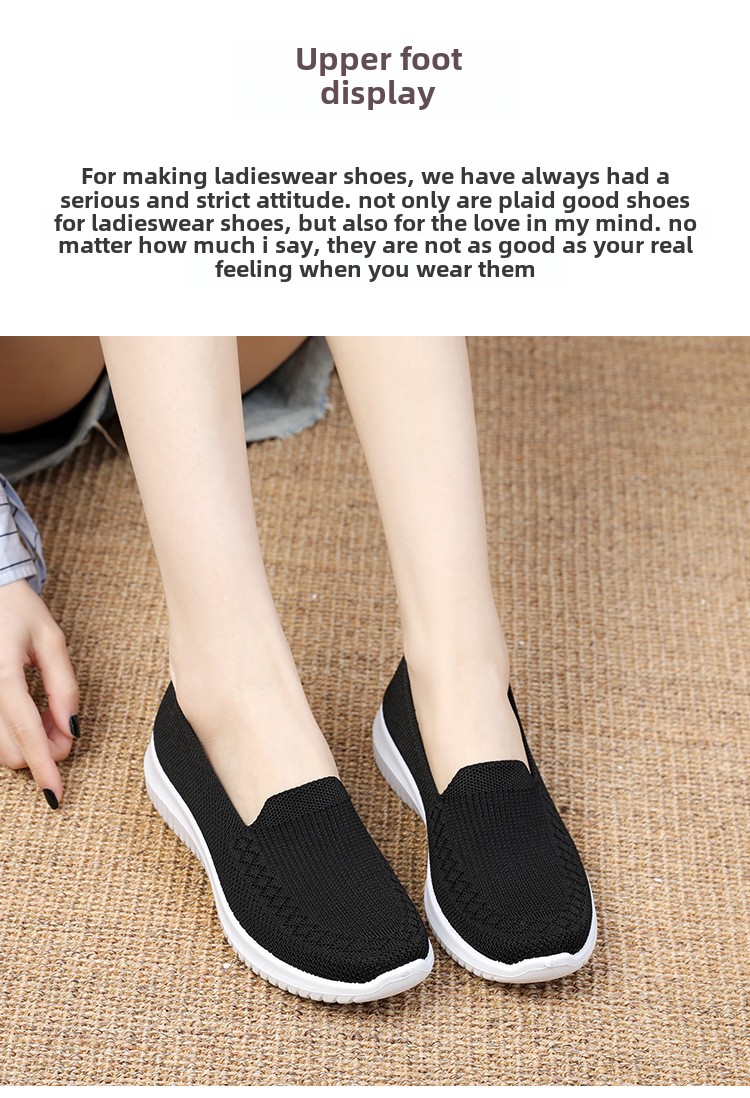 Staré pekingské látkové boty, dámské lehké, prodyšné a protiskluzové boty středního věku s plochou podrážkou, ležérní sportovní boty, dámské boty_voghion.com