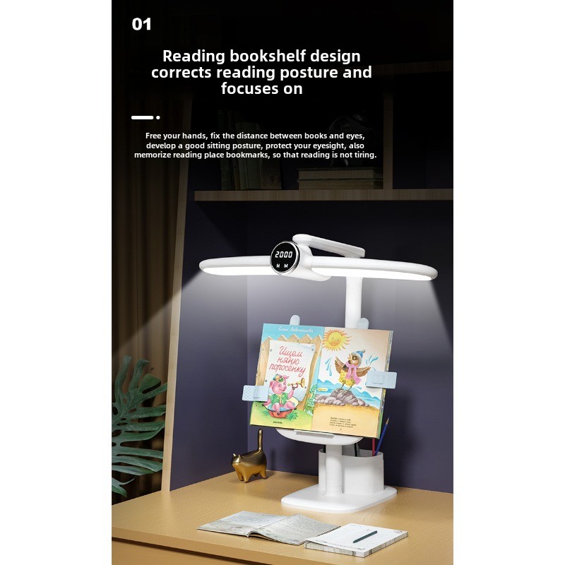 Student dormitory study special desk lamp charging plug-in dual-purpose eye protection lamp household children's desktop soft light reading lamp_voghion.com